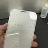 Aplicável ao iPhone15Pro Película de vidro temperado HD à prova de bisbilhotices sem borda preta e cobertura de tela cheia Apple 15 sem borda branca