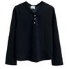 Chaqueta de manga larga con botones y cuello en V para mujer, estilo casual, talla grande, talla grande, 200 kg, nueva, otoño, 5036
