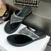 Gaomeilun Wooohu Transfronterizo Nueva Moda Brillante Diamante Gama Alta Mujer Impermeable Chanclas