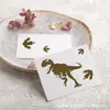 6 Novos Modelos de Pintura de Dinossauro Saster Amazon DIY Decoração de Pintura de Parede Spray Recorte Quadro de Desenho