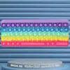 Brinquedos educativos de educação infantil impressos em ambos os lados 24cm teclado letras e números fórmula de multiplicação 12X12 mouse exterminador pioneiro