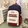 Mochilas para Alunas do Ensino Fundamental II 2025 Nova Aparência de Alta Qualidade Alunos do Ensino Médio e Universitários Estilo Floresta Menina Mochila de Grande Capacidade Estilo Preppy