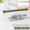 Estuche Transparente de Doble Capa de Alto Valor Simple Para Estudiantes de Primaria, Secundaria y Preparatoria Gran Capacidad Bolsa Especial para Exámenes Impermeable