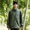 Jaqueta de Lã Masculina Outono e Inverno Marca da Moda Masculina Outdoor Casual Forrada de Lã Quente Casal Algodão Agasalho Jaqueta Masculina Top