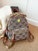 Mochila Estampada de Nicho de Alta Qualidade e Grande Capacidade para Mulheres, Novo Modelo 2025, Mochila de Trabalho Estilosa e Versátil