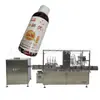 Línea de producción de llenado automático de agente espumante línea de producción de llenado de aerosoles refrigerantes llenado de líquido en spray de 20 ml