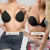 Almohadillas para senos de copa redonda con cuello halter, superventas transfronterizas para mujeres con senos grandes, finas e invisibles, diseñadas para vestidos de novia y camisetas de tirantes, venta al por mayor