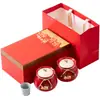 Festival de Mitad de Otoño Jarra de Almacenamiento Cerámica Festiva Caja de Empaque para Té Caja de Regalo Vacía Té Negro Jinjunmei Té de Roca Caja de Regalo para Té