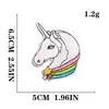 Parches Bordados de Unicornio de Dibujos Animados y Caballo Volador para Accesorios de Ropa Infantil, Parches Bordados por Computadora