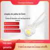 F5 Lâmpadas LED Chapéu de Palha Luz Branca Transparente LED Cabeça Redonda 4.8mm Diodo Emissor de Luz 5mm Lâmpadas Plug-In em Estoque