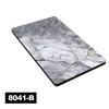 Chapa de madera de imitación de mármol de alto brillo para fondo de TV, placa de cristal de carbono, chapa de madera de fibra de carbono de bambú y mármol PET