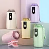 Ventilador de clip digital de alta velocidad para sombrilla de exterior, portátil, de larga duración, para dormitorio de estudiante, ventilador plegable silencioso