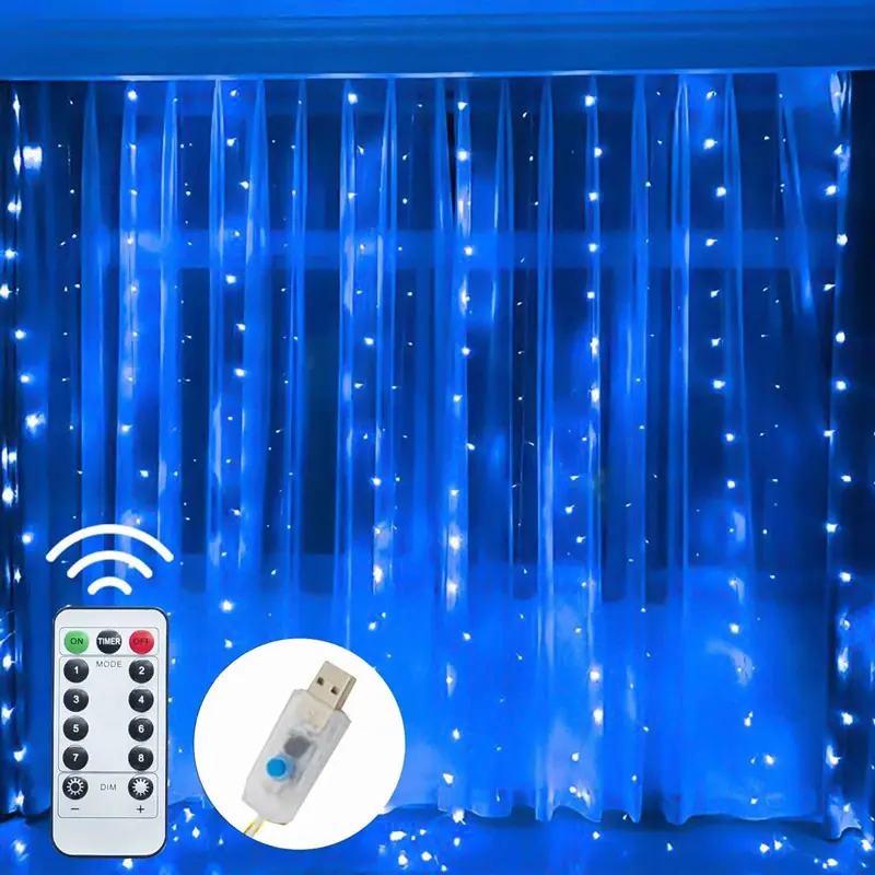 BlueCurtainLights
