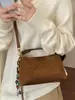 Bolso de mano retro de nicho Shuai Mijia 2026 otoño nuevo bolso de hombro cruzado para el trabajo bolso tipo almohada de gran capacidad