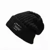 Chapéus de Lã Tendência Unisex para Outono e Inverno, Chapéus Quentes e Versáteis para o Frio, Soltos para Cabeça Grande, Chapéus de Tricô para Rosto Pequeno