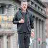 Traje Deportivo Nuevo Estilo Primavera y Otoño 2026 para Hombres de Mediana Edad y Mayores, Conjunto de Ropa Deportiva Casual, Corte Holgado, Talla Grande para Hombres de Mediana Edad