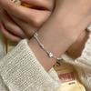 Pulseira em Formato de Pão para Mulheres, Moda Personalizada Rosca Waffle Borboleta Confeitaria Criativa Novo Estilo Pulseira Joia