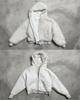Sudadera con capucha y cremallera reversible de leopardo, nueva para Otoño e Invierno 2025, Europea y Americana Transfronteriza, Holgada para Hombre