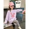 Camiseta de Manga Larga para Niña, Nuevo Modelo Primavera y Otoño 2026, 100% Algodón, Moderna Camiseta Básica de Otoño para Bebés Niñas