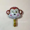 Mini balão de desenho animado bola bola bola tamanho pequeno desenho animado balão de filme de alumínio praça da feira de noite barraca brinquedos fornecimento por atacado
