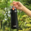 Taza aislada de acero inoxidable 316 de alto valor y gran capacidad para exteriores con pajita, taza de agua portátil para estudiantes, botella deportiva para mujeres
