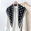 [Estilo Caliente] Nueva Banda para el Cabello Versátil con Chal para Traje para Mujer, Bufanda Triangular Retro Simple Delgada Transpirable
