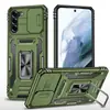Novo Modelo Adequado para Samsung S24 Plus Capa de Celular com Suporte de Anel Multifuncional S22 Armadura Capa Anti-Queda