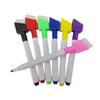 Color de pluma para pizarra blanca con pincel con imán punta oblicua borrable pincel aceitoso pluma para tablero de dibujo de grafiti para bebé pluma flotante