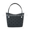 Bolsa de Playa Eva Estilo Coreano Ligera Gran Capacidad Bolsa de Agujeros Se Puede DIY Joyería Accesorios Estilo Vacaciones de Verano Bolsa Tote