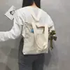2020 Nova chegada saco de lona mulheres Crossbody estilo japonês grande capacidade estudante ombro bolsa estilo coreano multi-uso saco de compras