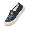 Uma geração de 2024 primavera novos sapatos femininos sapatos de pescador sapatos de sola macia antiderrapante preguiçosos pisar em sapatos da moda Coringa