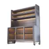 Estante de Cocina de Múltiples Niveles de Pie Pizarra Aparador Gabinete de Almacenamiento Doméstico Gabinete de Almacenamiento Multifuncional Gabinete para Microondas