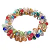 Diadema de Cristal Estilo Coreano para Mujer Accesorios Sencillos para el Cabello Banda Elástica Elegante Diadema Pulsera Cordón de Mano con Perlas Tocado de Doble Propósito
