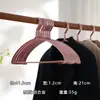 Percha de Aleación de Aluminio Metálico, Perchero para Armario sin Marcas, Anti-Marcas en los Hombros, Tendedero de Acero Inoxidable, Antideslizante