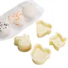Molde de bolinho de arroz em formato de animal porco urso Mickey moinho de vento molde de sushi ferramentas de cozimento de arroz com alga marinha