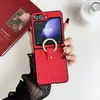 Capa Fofa Urso Violento para Celular Samsung Zflip7 Proteção Anti-Queda Flip6 Desenho Animado Estiloso Casal Estilo Quente