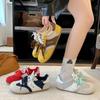 Zapatillas Planas de Moda Versátiles de Nicho para Mujer, Nuevos Zapatos Deportivos Casuales Transpirables Verano 2025