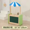 Armário Combinado de Armazenamento com Embalagem Macia de Madeira Maciça para Crianças do Jardim de Infância, Armário de Auxílio Didático Montessori, Armário com Quadro de Desenho Canto de Área Anticolisão para Bebês