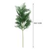 Ramas de pino artificiales de PE transfronterizas adornos navideños para interiores arreglos florales navideños manualidades decoración accesorios para coronas navideñas