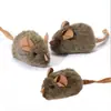 Juguete para Gatos Simulación Sensor Inteligente Sonido Peluche Ratón Chirriante Gato Interactivo Autoentretenimiento Alivio del Aburrimiento Palo para Molestar Gato Juguete para Mascotas