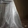 Tela de organza transparente fina suave ropa vestido falda de tul cortina de gasa tela de fondo de boda hilo de hadas hecho a mano