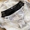 [40.00 kg-60.00 kg] 0474 malla dulce seda de hielo lazo sexy hueco tiro bajo lencería linda para mujer