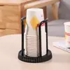 Suporte de Copos Descartáveis para Casa, Dispenser de Água, Suporte de Copos para Loja de Chá com Leite e Café, Suporte Multifuncional de Copos de Papel para Mesa