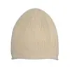 Gorro de Lana 100% Puro Tejido Calado Gorro para el Frío Ocio al Aire Libre Gorro de Lana con Pelo Gorros para Hombre y Mujer en Stock Transfronterizo