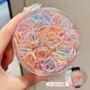 Moderna y de Alta Gama Diademas Desechables para el Cabello Bandas para el Cabello Dopamina Cuerdas Versátiles para el Cabello de Niñas Accesorios para el Cabello de Colores Caramelo para Niños