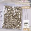 1440 Diamantes de fondo plano de forma especial Super Flash Mini Cristal K9 Uñas de diamante DIY Joyería de uñas de diamante al por mayor