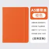 Caderno A5 com elástico transfronteiriço com logotipo personalizado para negócios, escritório, reuniões e estudantes, Caderno A6 com capa de couro atacado
