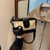 Bolsa Estilo Ocidental 2023 Inverno Nova Moda Retrô Bolsa de Ombro sobre Postura Versátil Transversal Bolsa Balde Bolsa Feminina
