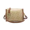 Elegante bolso pequeño para mujer, nuevo modelo 2026, bolso caja versátil de patrón clásico, bolso de mano para el trabajo, elegante bolso de hombro y cruzado