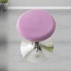 Funda Redonda para Taburete Elástica Cuatro Estaciones Universal Cubierta para Mesa de Bar Cubierta para Taburete Redondo Elevable Cubierta para Taburete de Salón de Belleza Funda para Cojín